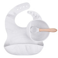 Meilleure vaisselle pour bébé sans danger cuillère pour enfants ensemble complet d&#39;alimentation de sevrage en silicone bols d&#39;aspiration pour les tout-petits